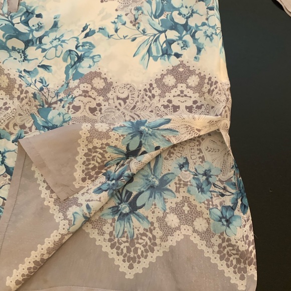 Johhny Was signature gorgeous silk tunic blouse M - Picture 6 of 8